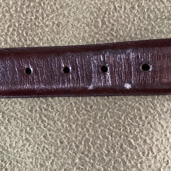 Men’s Dockers brown leather belt.  Size 38. - Picture 8 of 9